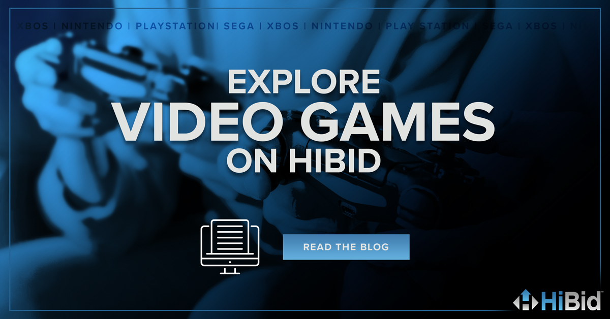 Discover Classic and Modern Video Games at Online Auctions with HiBid: Affordable Deals on Consoles, Accessories, and Rare Titles!