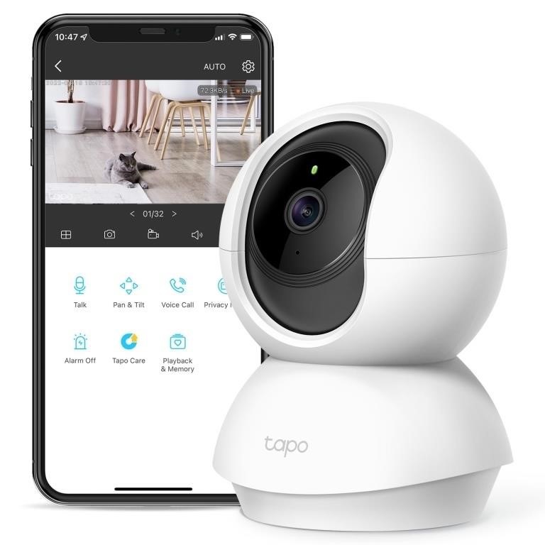 TP-Link Tapo indoor security camera.