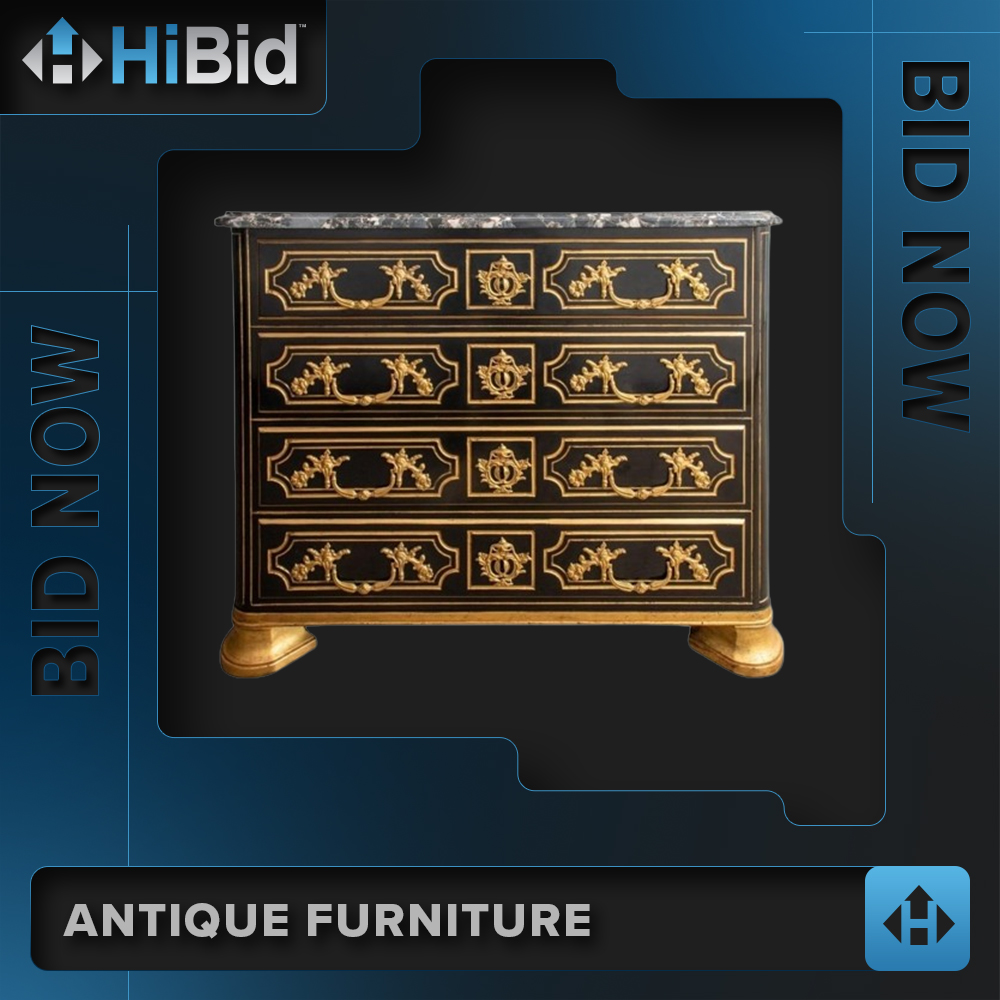 Antique Furniture Auctions on HiBid
