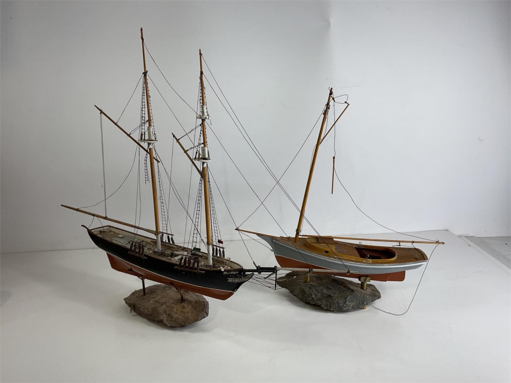 HiBid's sailboat models