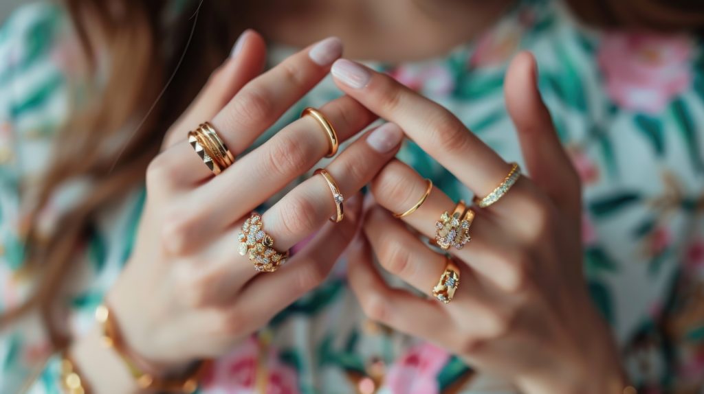 How to Stack Rings