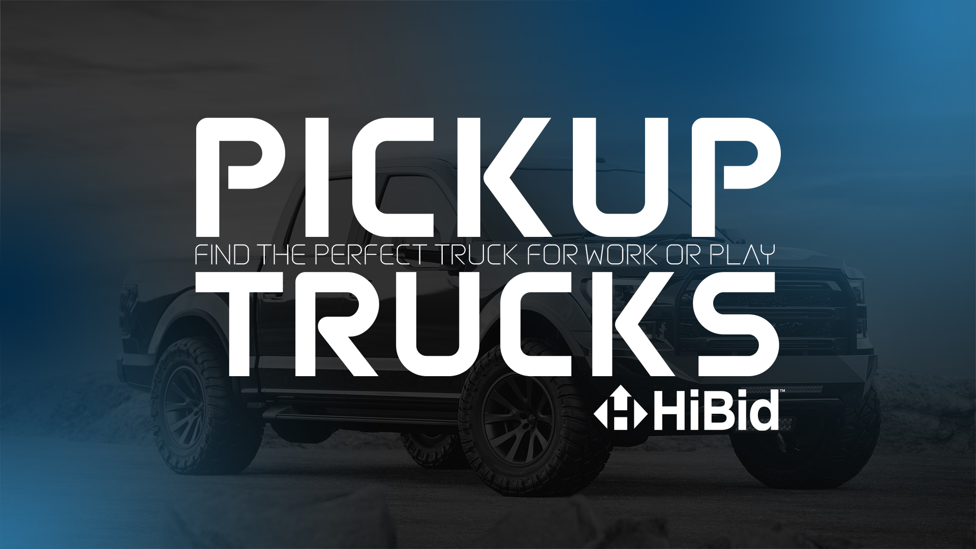 Pickup Trucks for Auction: Find the Perfect Truck for Work or Play on HiBid