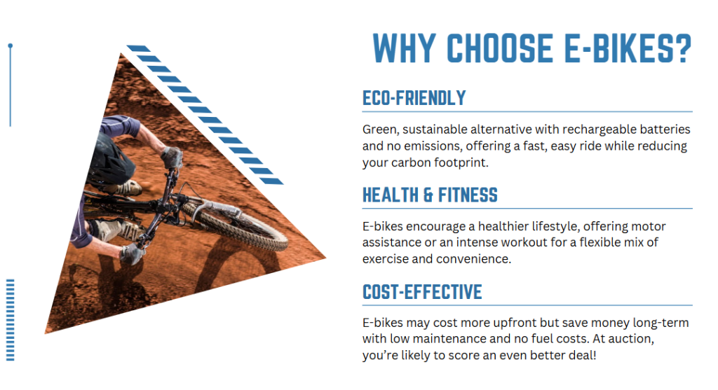 Why choose E-bikes