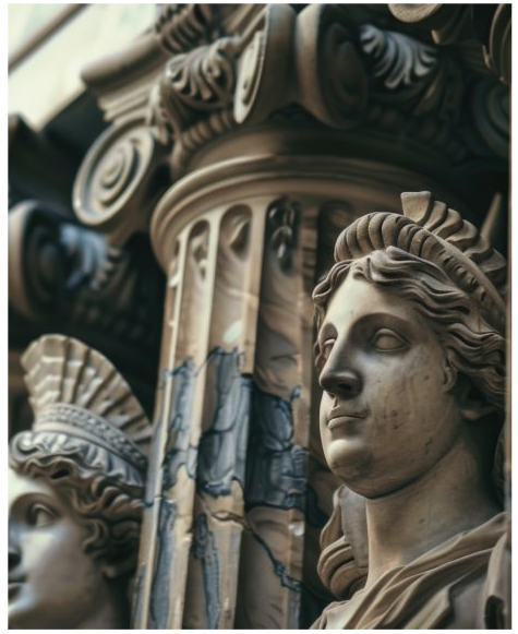Statues for auction on HiBid