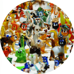 Glass Art on HiBid